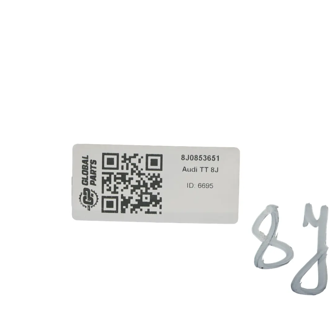 Audi TT 8J Paraurti anteriore Griglia superiore Pannello radiatore - SKU 8J0853651 - Numero di parte 8J0853651