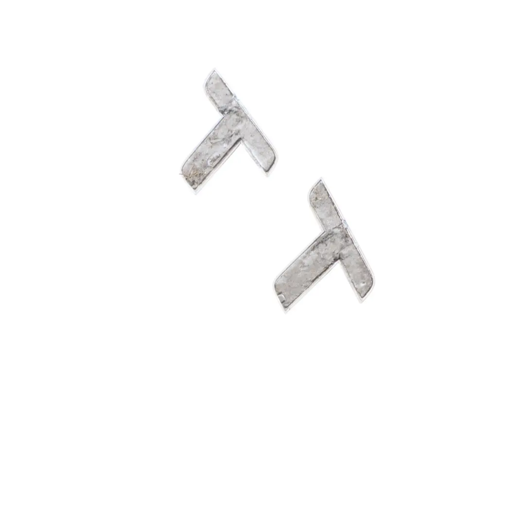 Audi TT Mk2 8J Tail Lid Rear Emblem Badge Model Lettering - SKU 8J0853741A - Part number 8J0853741A