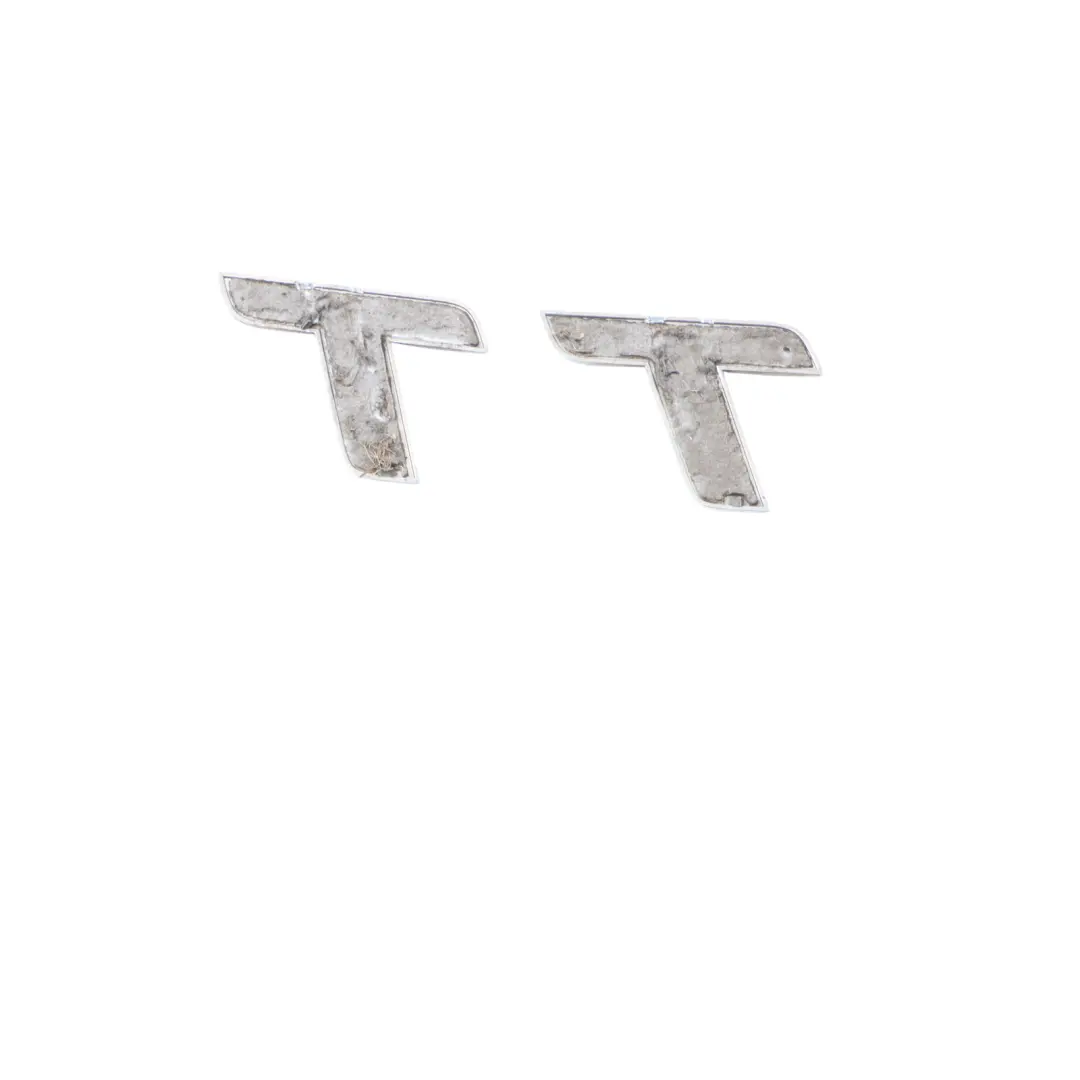 Audi TT Mk2 8J Tail Lid Rear Emblem Badge Model Lettering - SKU 8J0853741A - Part number 8J0853741A