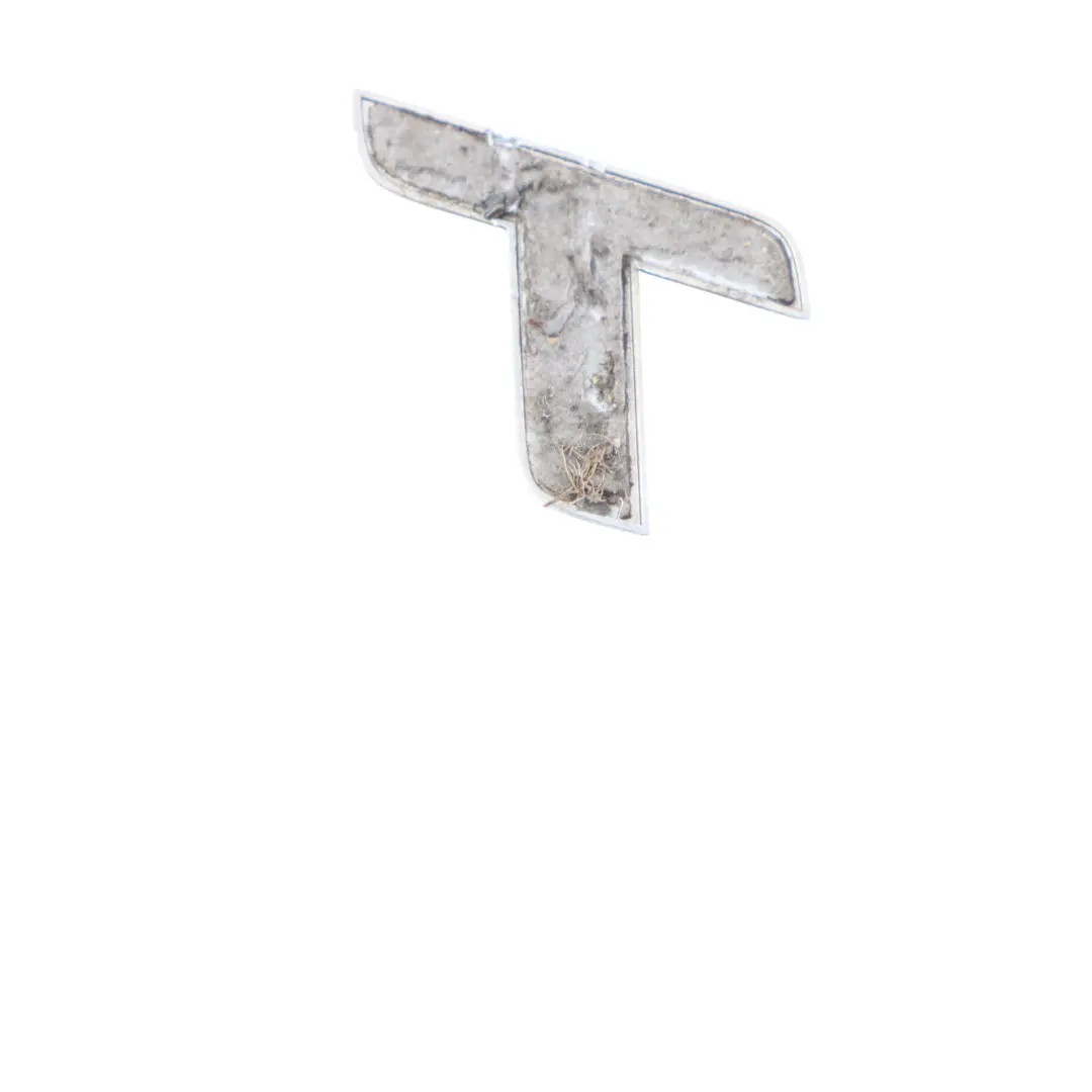 Audi TT Mk2 8J Tail Lid Rear Emblem Badge Model Lettering - SKU 8J0853741A - Part number 8J0853741A