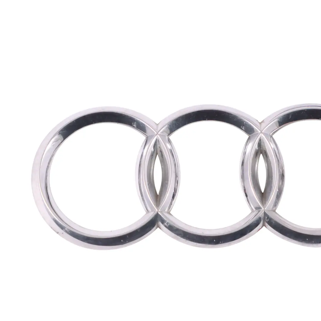 Audi TT 8J Emblème Logo Pare-Chocs Arrière Anneaux Chromés - SKU 8J0853742 - Numéro de pièce 8J0853742
