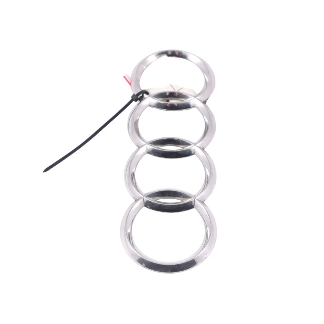 Audi TT 8J Rear Bumper Logo Emblem Chrome Rings - SKU 8J0853742 - Part number 8J0853742