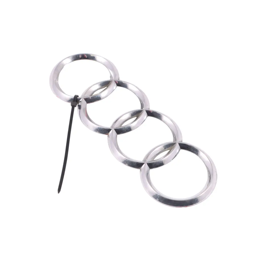 Audi TT 8J Heck Stoßstange Logo Emblem Chrom Ringe - SKU 8J0853742 - Teilenummer 8J0853742