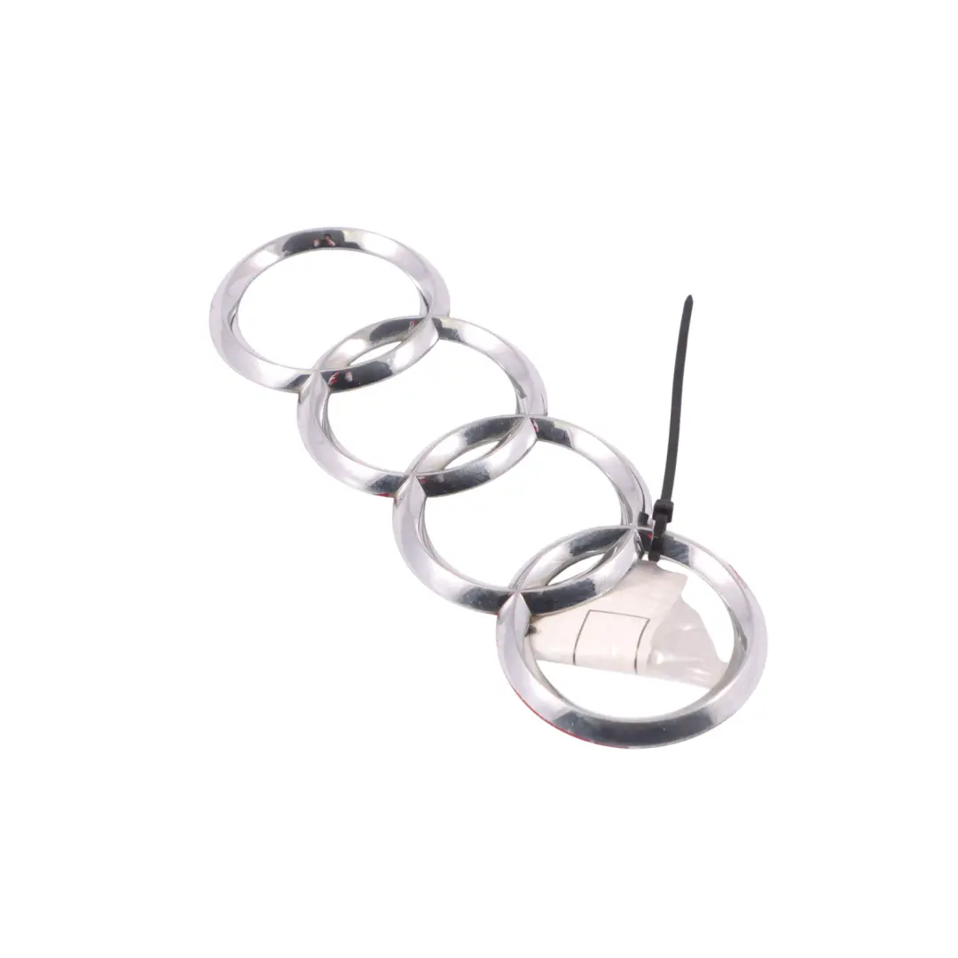 Audi TT 8J Heck Stoßstange Logo Emblem Chrom Ringe - SKU 8J0853742 - Teilenummer 8J0853742