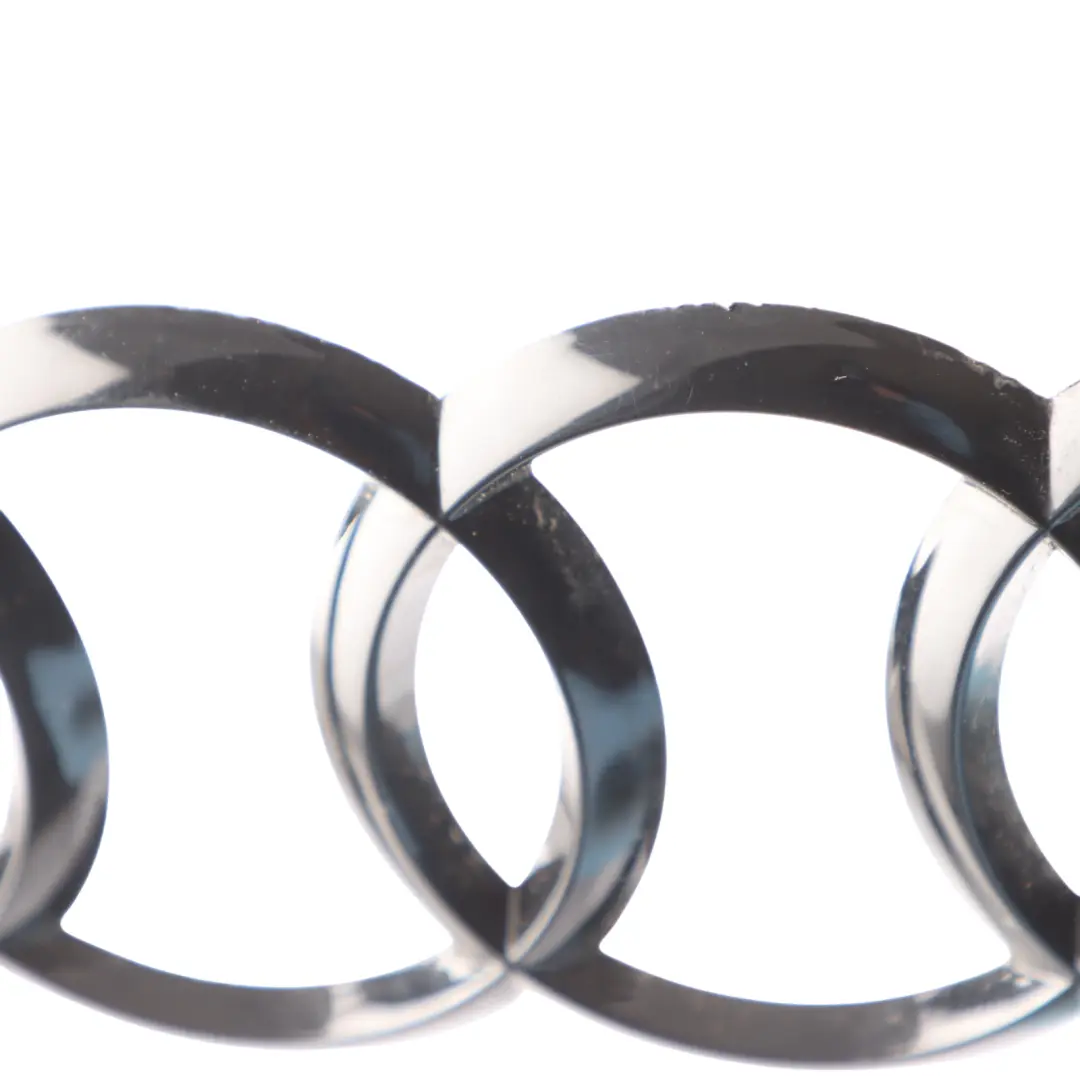 Audi TT 8J Rear Trunk Boot Badge Logo Emblem Black Rings - SKU 8J0853742B-1 - Part number 8J0853742B