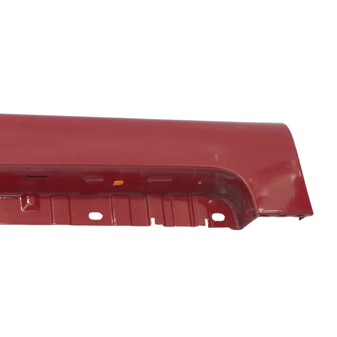 Audi TT 8J Faldón lateral para umbral derecho pintado individualmente en rojo - SKU 8J0853855D-RED - Número de pieza 8J0853855D