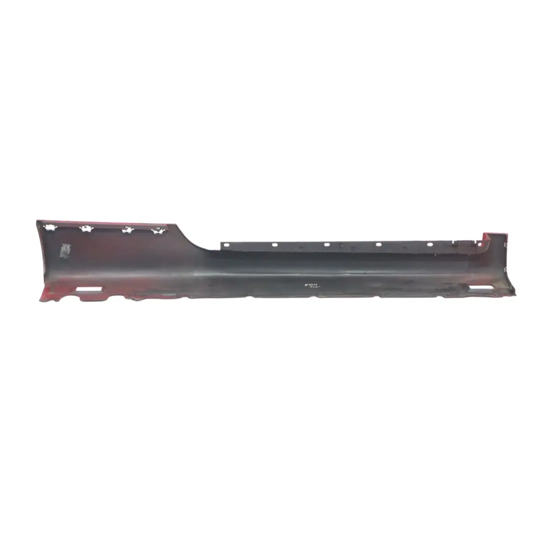 Audi TT 8J Side Skirt Door Sill Cover Left N/S Panel Individual Red Painted - SKU 8J0853855D-RED - Part number 8J0853855D