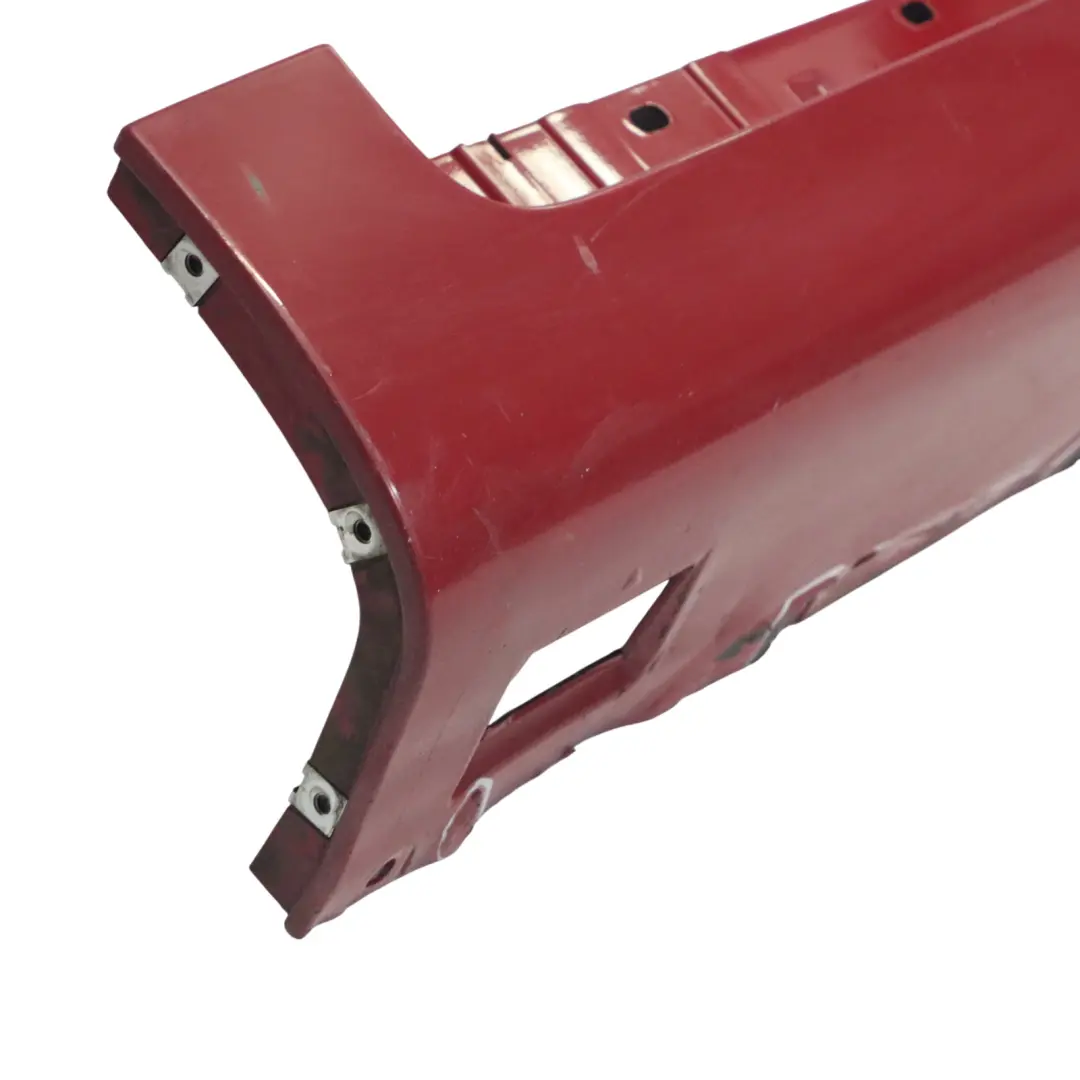 Audi TT 8J Faldón lateral para umbral derecho pintado individualmente en rojo - SKU 8J0853855D-RED - Número de pieza 8J0853855D