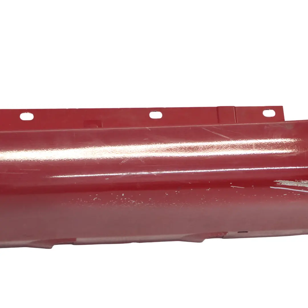 Audi TT 8J Faldón lateral para umbral derecho pintado individualmente en rojo - SKU 8J0853855D-RED - Número de pieza 8J0853855D