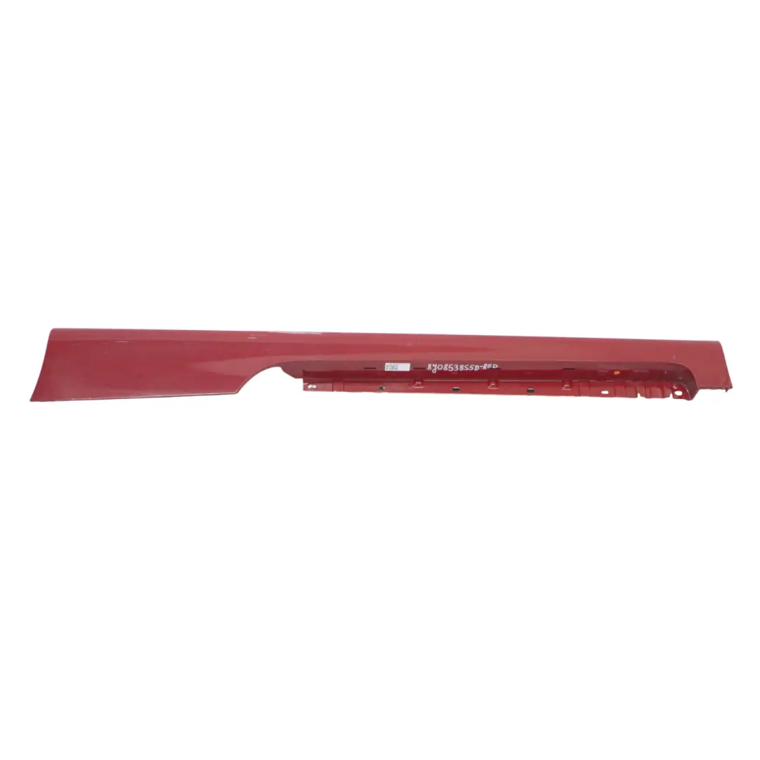 Gonna laterale Copertura soglia destra Individuale Verniciato Rosso per Audi TT 8J con numero di parte 8J0853855D Audi TT 8J Gonna laterale Copertura soglia destra Individuale Verniciato Rosso - SKU 8J0853855D-RED - Numero di parte 8J0853855D