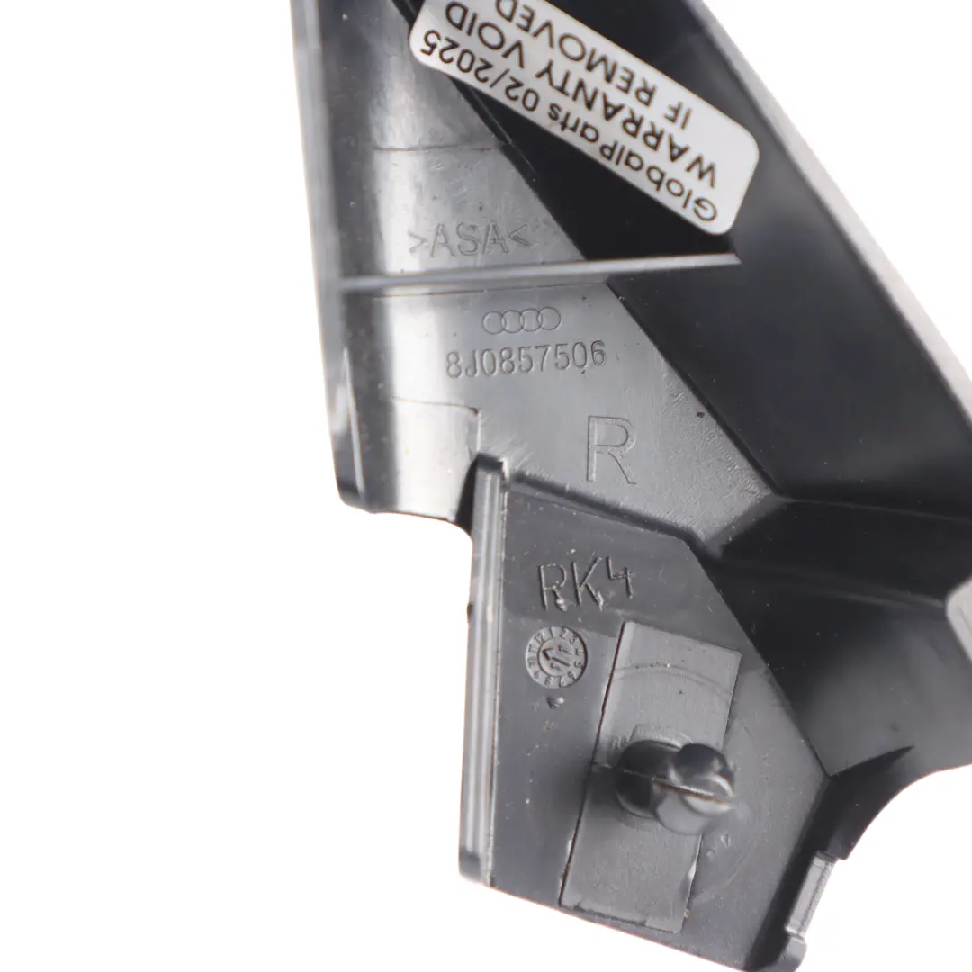 Audi TT 8J Garniture Intérieure De Porte Avant Droite Noir D'Âme - SKU 8J0857506 - Numéro de pièce 8J0857506