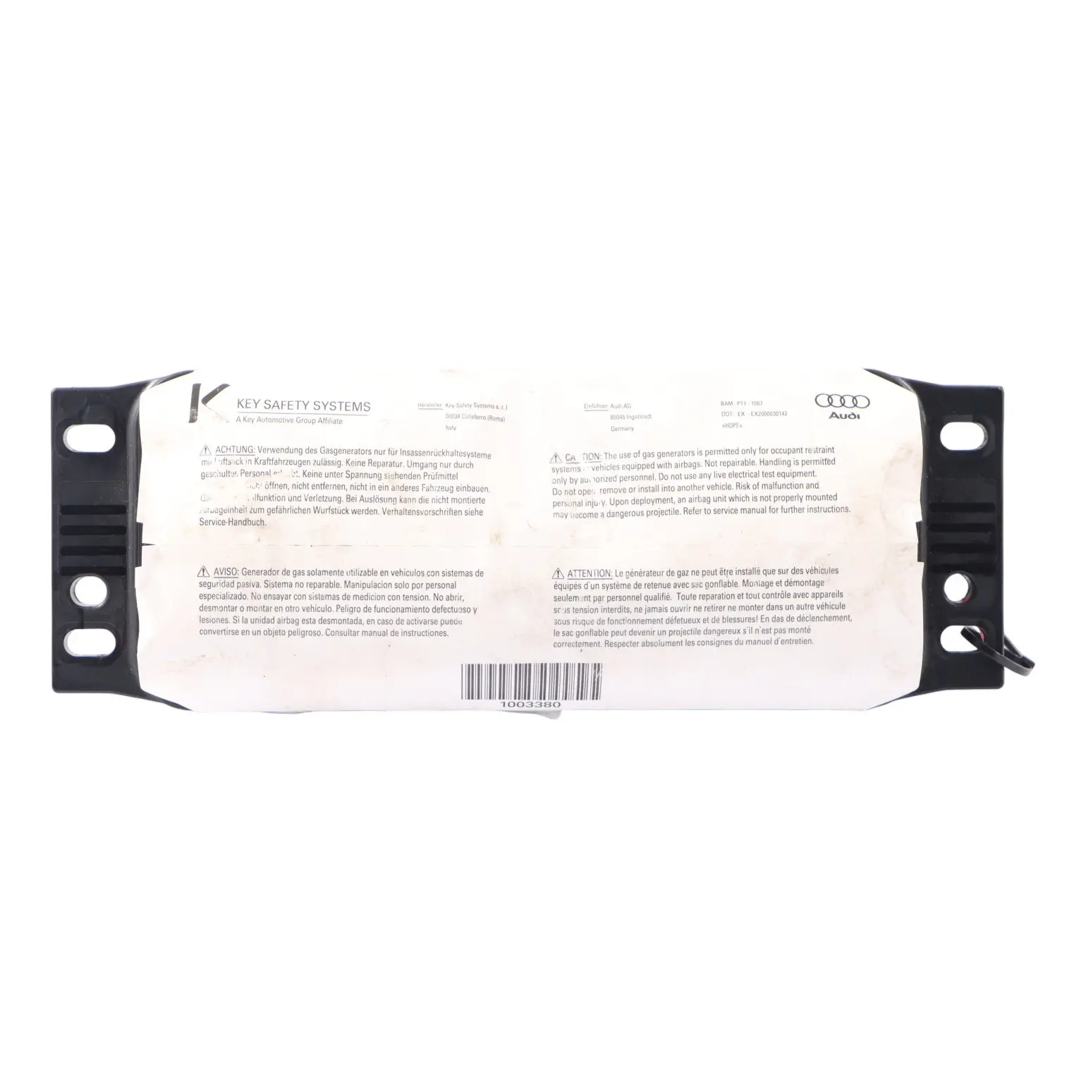 Audi TT 8J Modulo aria cruscotto lato passeggero anteriore 8J0880202A