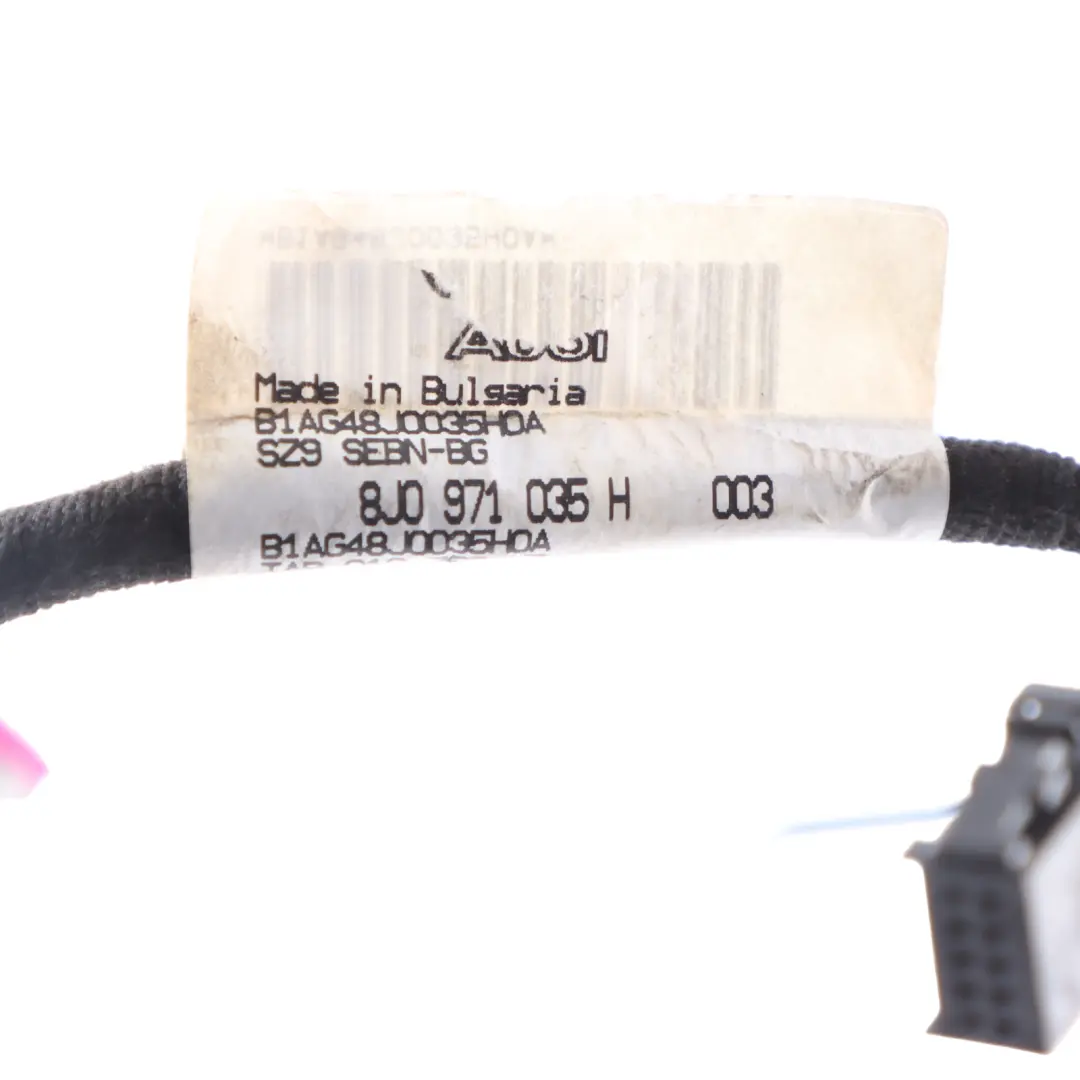 Fahrerseite Tür Karte Kabelbaum Kabel 8J0971035H für Audi TT 8J mit Teilenummer 8J0971035J Audi TT 8J Fahrerseite Tür Karte Kabelbaum Kabel 8J0971035H - SKU 8J0971035J - Teilenummer 8J0971035J