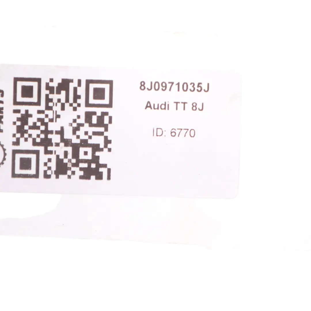 Audi TT 8J Driver's Side Door Card Wiring Loom Harness Cable 8J0971035H - SKU 8J0971035J - Part number 8J0971035J