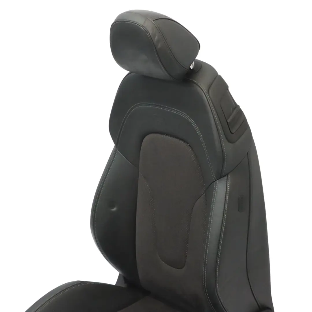 Audi TT 8J Coupe Asiento delantero izquierdo S-Line calefacción cuero negro - SKU 8J8881805AJ-1 - Número de pieza 8J8881805AJ
