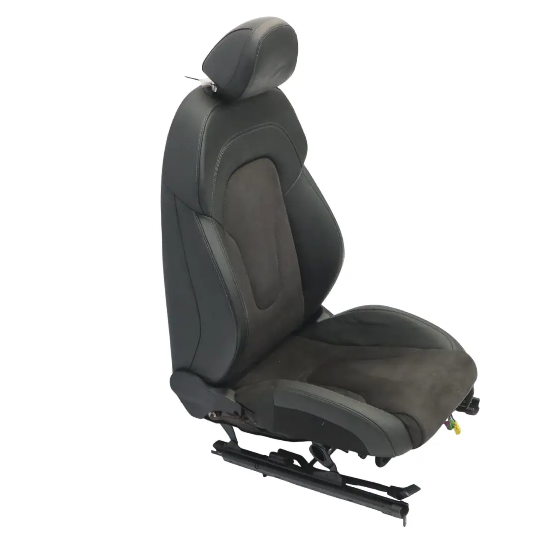 Audi TT 8J Coupe Asiento delantero izquierdo S-Line calefacción cuero negro - SKU 8J8881805AJ-1 - Número de pieza 8J8881805AJ