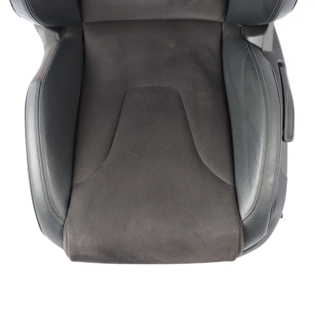 Audi TT 8J Coupé Siège Sport Avant Gauche S-Line Cuir Alcantara Noir Gris - SKU 8J8881805AJ - Numéro de pièce 8J8881805AJ
