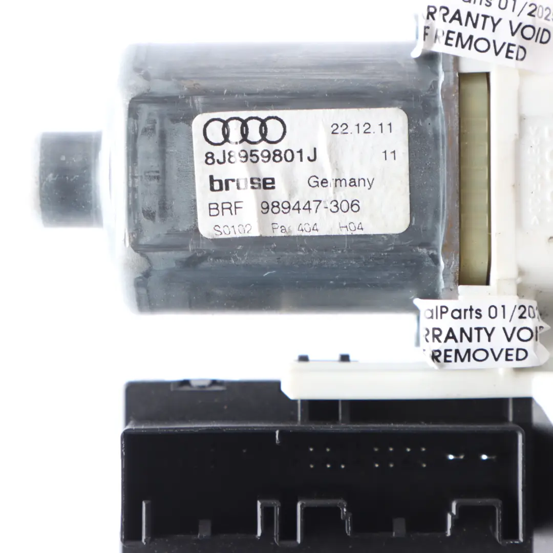 Audi TT 8J Coupe Motor Elevalunas Lado Conductor 8J8959801J - SKU 8J8959801H - Número de pieza 8J8959801H