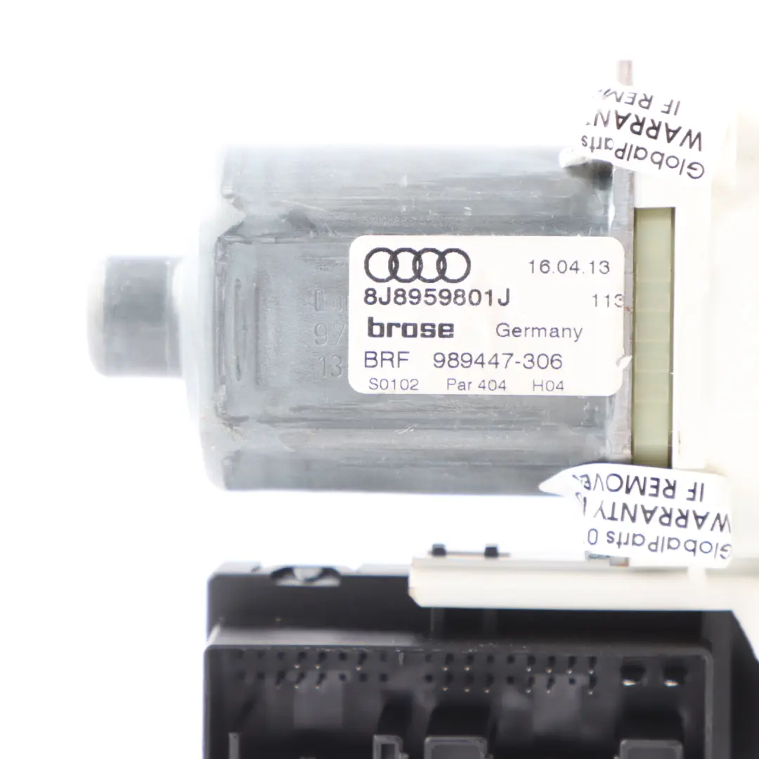 Mk2 8J Coupe Motor Elevalunas Lado Conductor para Audi TT con número de pieza 8J8959801J Audi TT Mk2 8J Coupe Motor Elevalunas Lado Conductor - SKU 8J8959801J - Número de pieza 8J8959801J