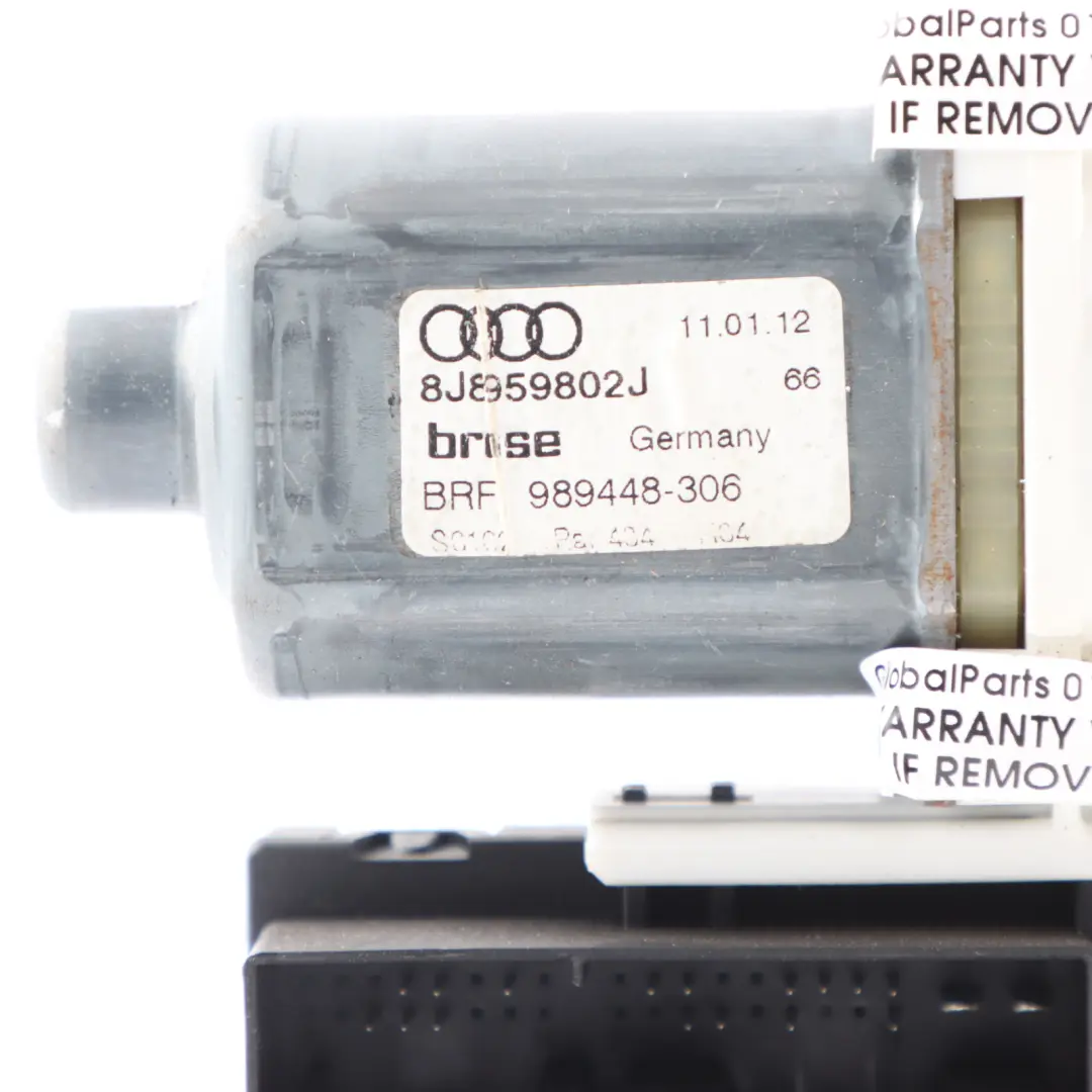 Moteur De Lève-Vitre Porte Avant Côté Passager Audi TT Mk2 8J Coupé 8J8959802J pour à propos du numéro de pièce 8J8959802H Moteur De Lève-Vitre Porte Avant Côté Passager Audi TT Mk2 8J Coupé 8J8959802J - SKU 8J8959802H - Numéro de pièce 8J8959802H