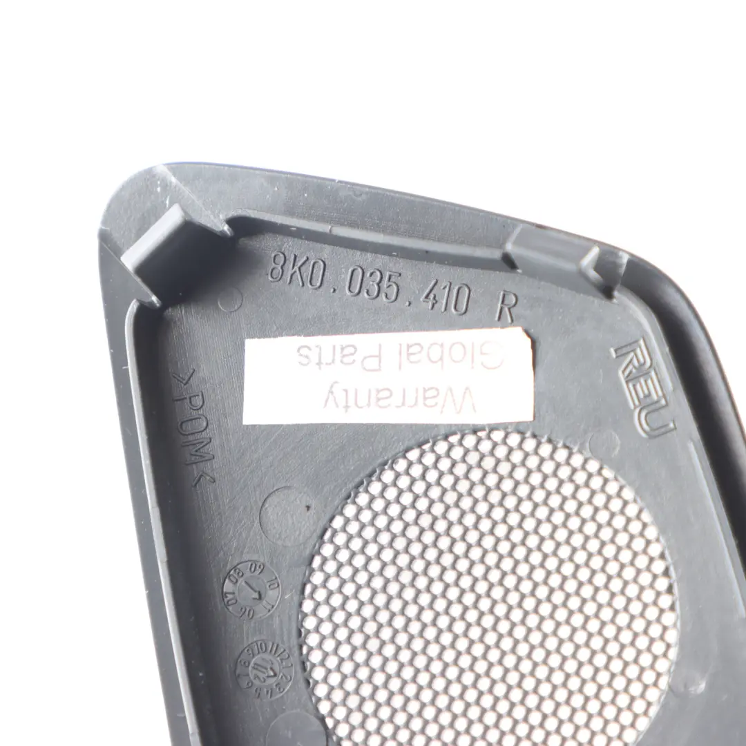 Door Speaker Tweeter Cover Trim Right O/S Panel to Audi A4 B8 Rear with Part number 8K0035410 Audi A4 B8 Rear Door Speaker Tweeter Cover Trim Right O/S Panel - SKU 8K0035410 - Part number 8K0035410