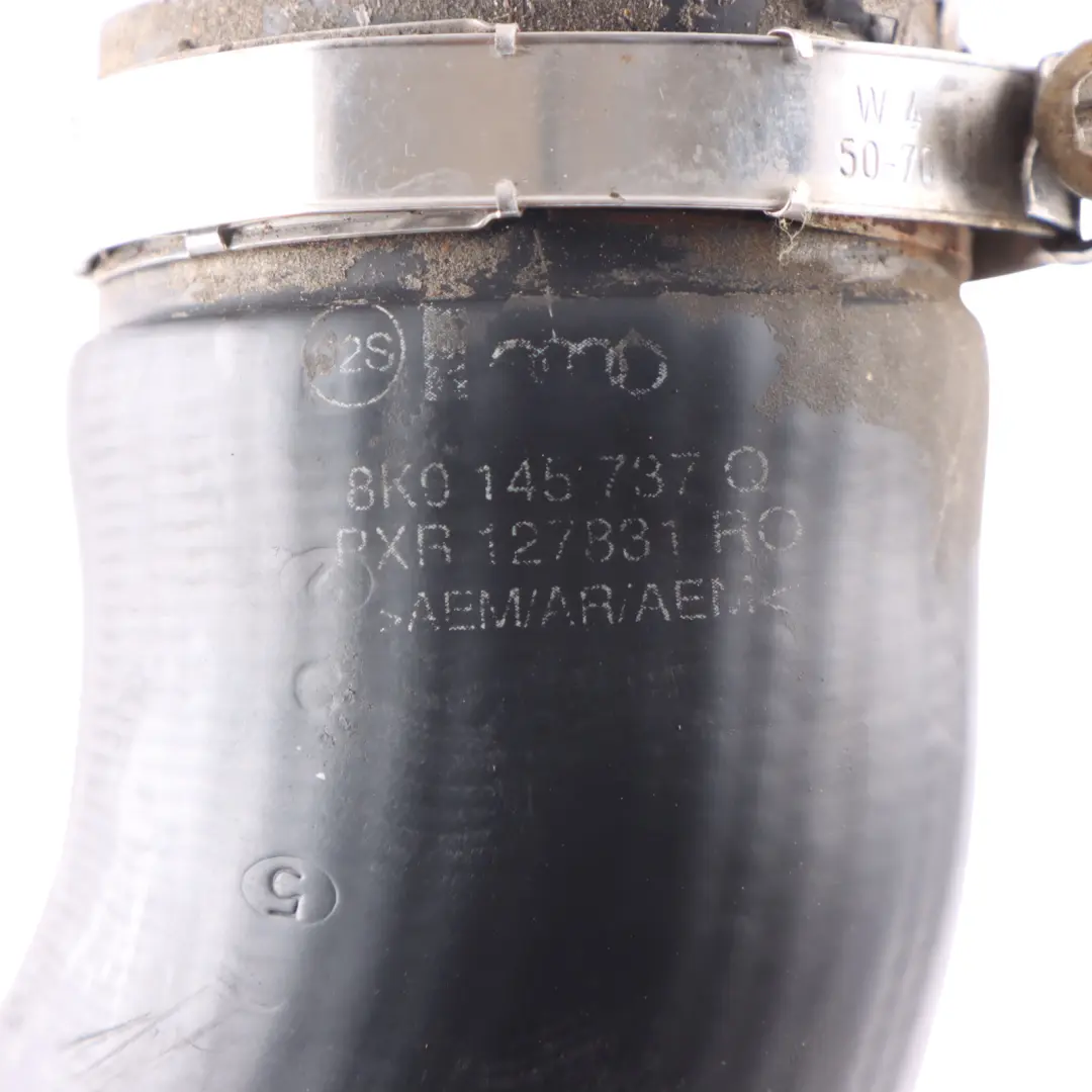 Audi A4 B8 Turbo Ansaugschlauch Ladeluftkühler Rohr - SKU 8K0145737Q - Teilenummer 8K0145737Q