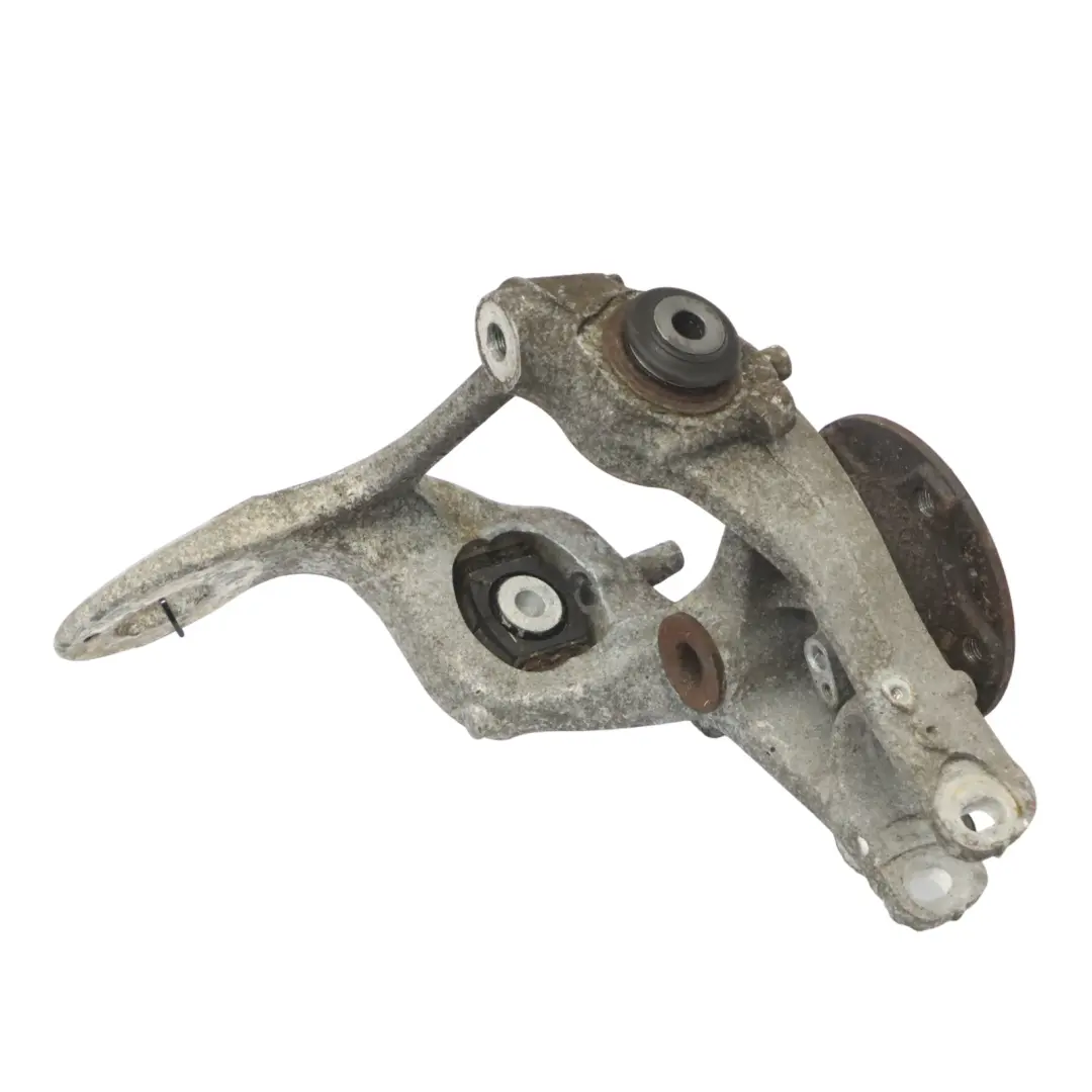 Audi A5 8T Soporte de rueda Trasero Izquierdo Cubo con suspensión - SKU 8K0505431AC - Número de pieza 8K0505431AC