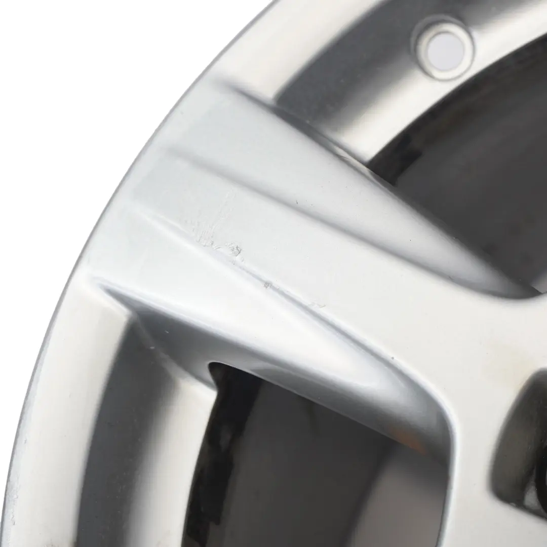 Audi A4 B8 8K Argento Cerchio In Lega 16" ET:45 7,5J 7-Spoke - SKU 8K0601025A-1 - Numero di parte 8K0601025A