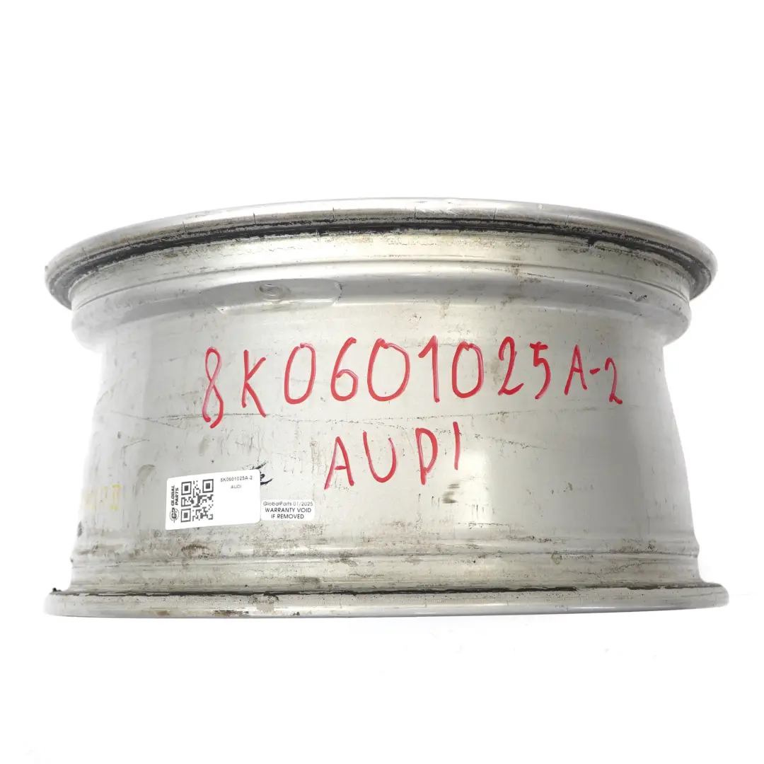 8K Argento Cerchio In Lega 16" ET:45 7,5J 7-Spoke per Audi A4 B8 con numero di parte 8K0601025A Audi A4 B8 8K Argento Cerchio In Lega 16" ET:45 7,5J 7-Spoke - SKU 8K0601025A-2 - Numero di parte 8K0601025A