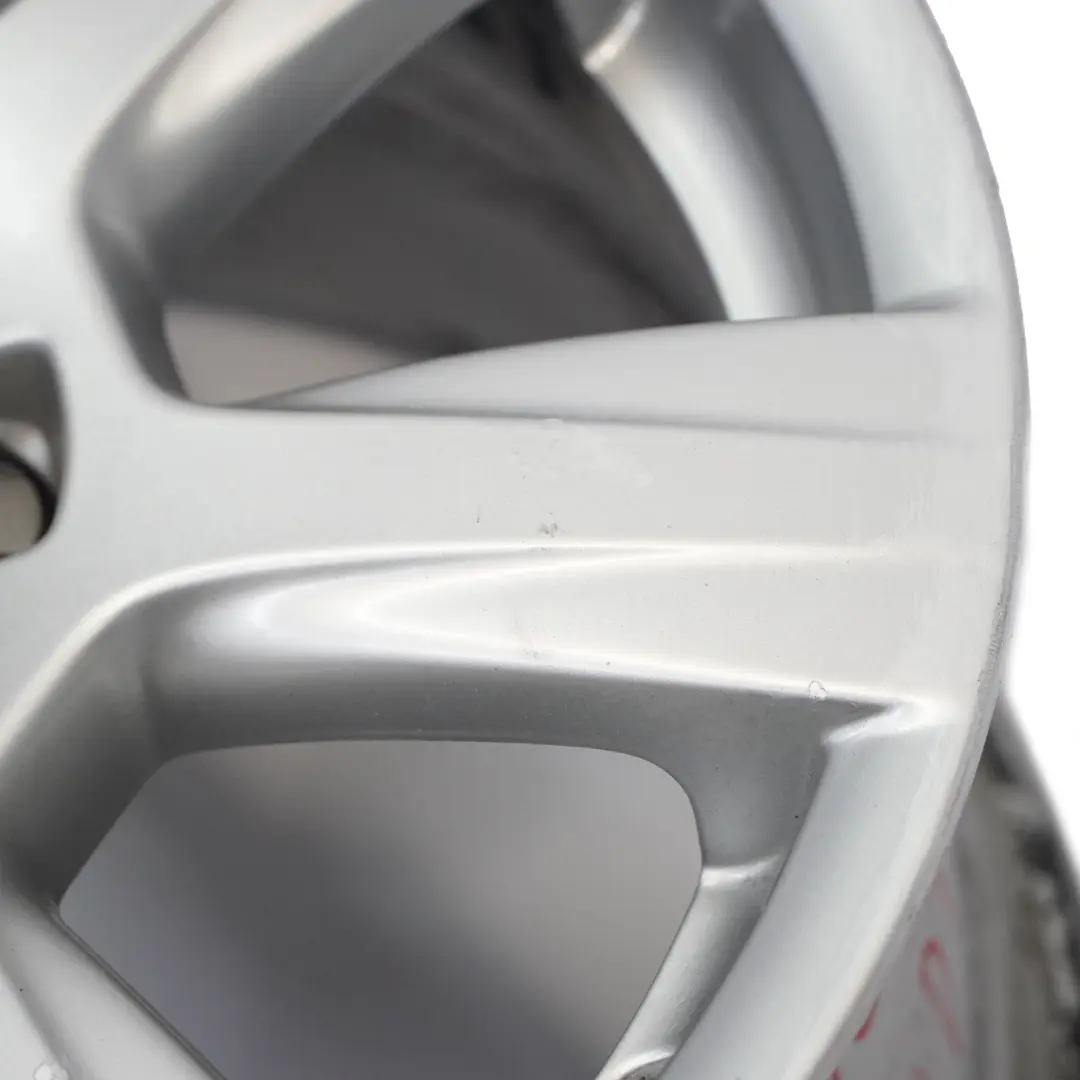 Audi A4 B8 8K Silver Wheel Alloy Rim 16" ET:45 7,5J 7-Spoke - SKU 8K0601025A-2 - Part number 8K0601025A