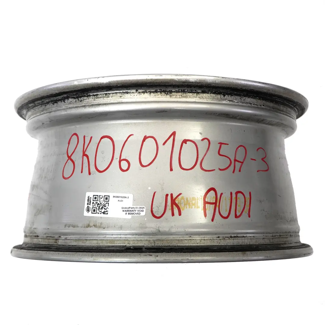 8K Silver Wheel Alloy Rim 16" ET:45 7,5J 7-Spoke to Audi A4 B8 with Part number 8K0601025A Audi A4 B8 8K Silver Wheel Alloy Rim 16" ET:45 7,5J 7-Spoke - SKU 8K0601025A-3 - Part number 8K0601025A