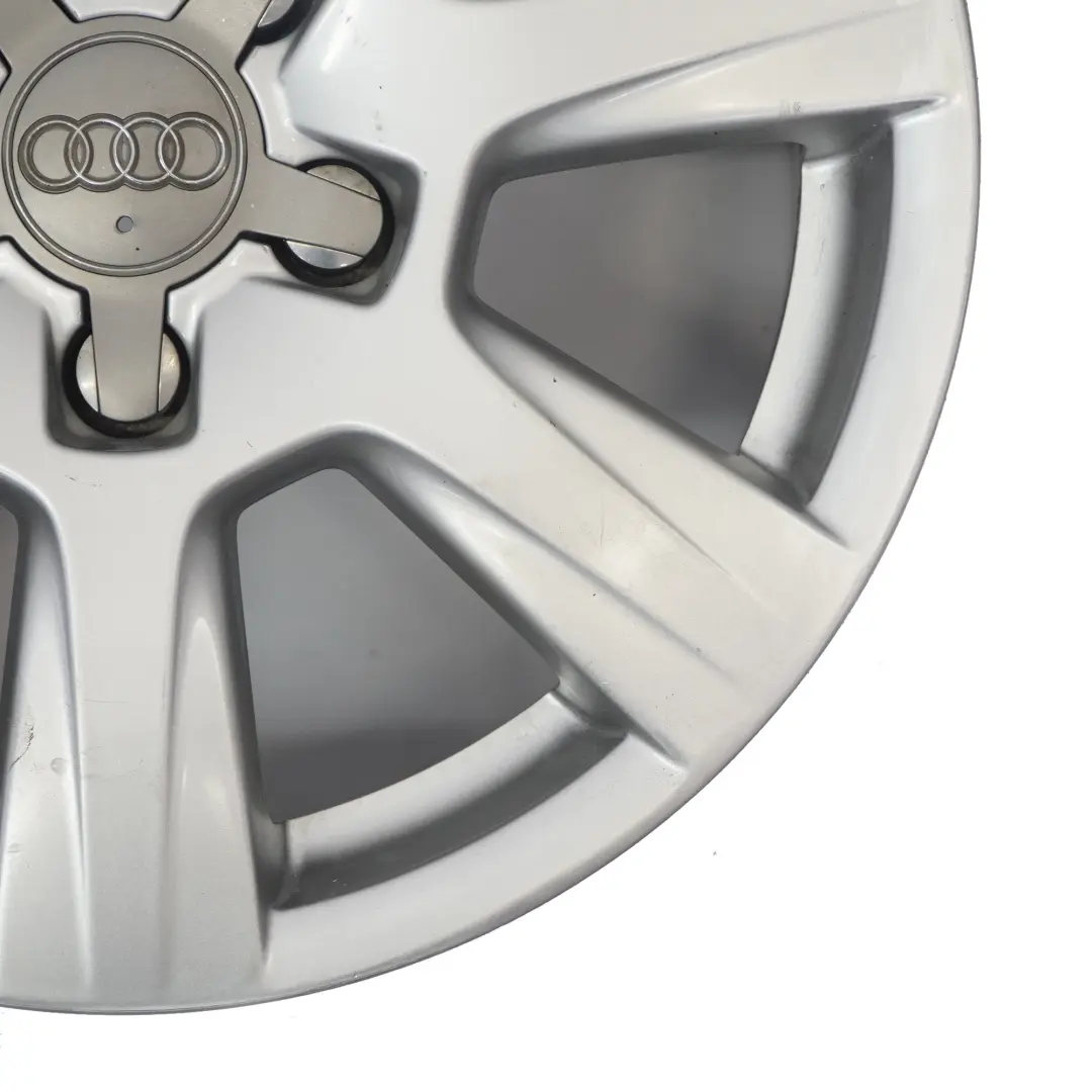 Audi A4 B8 8K Silver Wheel Alloy Rim 16" ET:45 7,5J 7-Spoke - SKU 8K0601025A-3 - Part number 8K0601025A