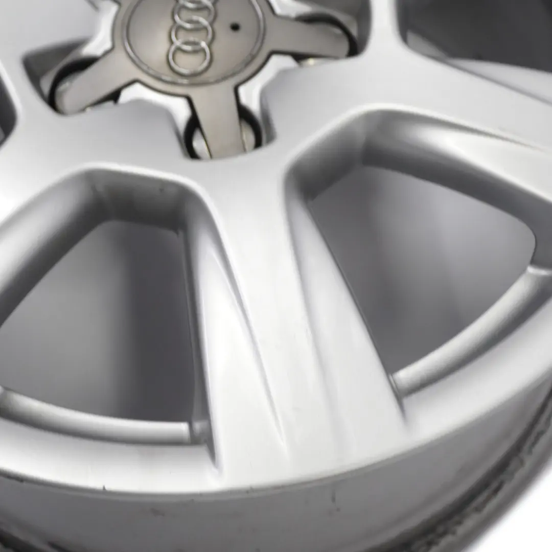 8K Silver Wheel Alloy Rim 16" ET:45 7,5J 7-Spoke to Audi A4 B8 with Part number 8K0601025A Audi A4 B8 8K Silver Wheel Alloy Rim 16" ET:45 7,5J 7-Spoke - SKU 8K0601025A-4 - Part number 8K0601025A