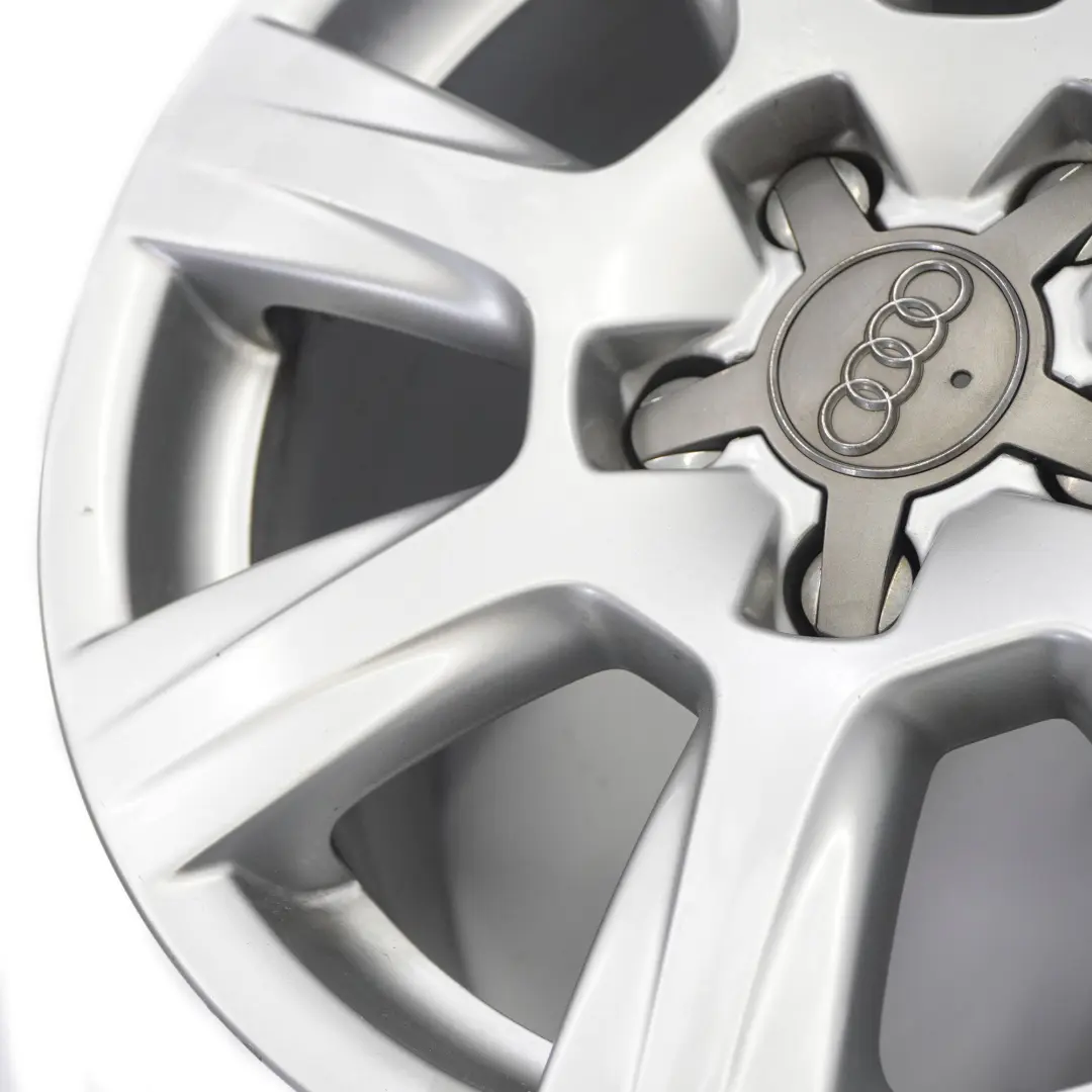 8K Silver Wheel Alloy Rim 16" ET:45 7,5J 7-Spoke to Audi A4 B8 with Part number 8K0601025A Audi A4 B8 8K Silver Wheel Alloy Rim 16" ET:45 7,5J 7-Spoke - SKU 8K0601025A-4 - Part number 8K0601025A