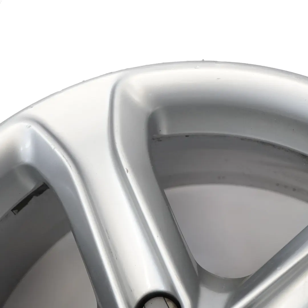 Audi A4 B8 8K Argento Cerchio In Lega 17" ET:45 7,5J Star Spoke - SKU 8K0601025CE-2 - Numero di parte 8K0601025CE