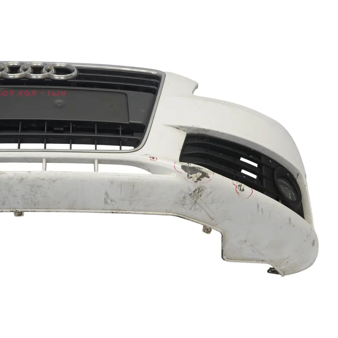Audi A4 B8 Przedni Zderzak Ibis White Biały - Y9C - SKU 8K0807105-IWH - Numer Części 8K0807105