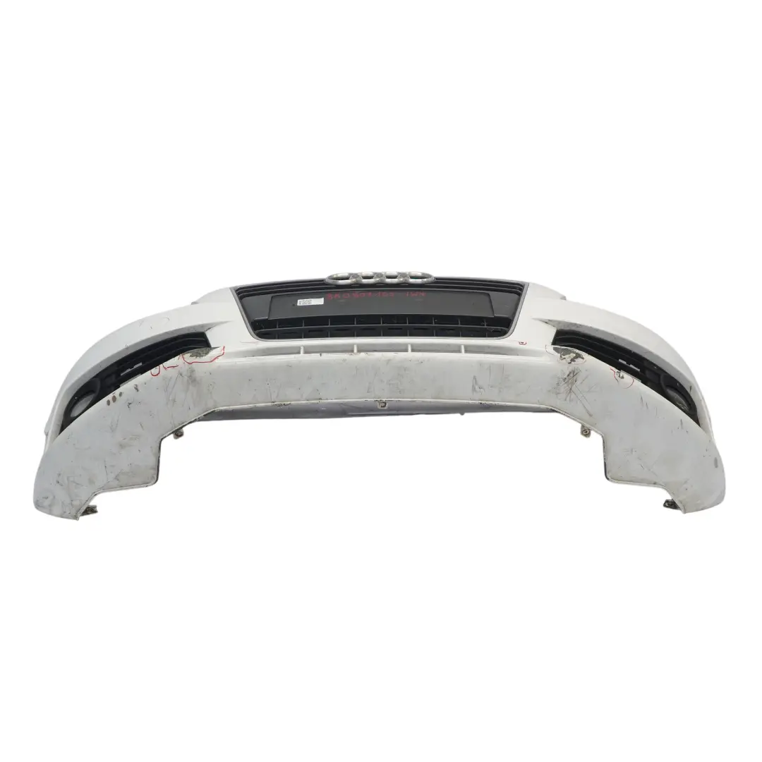 Audi A4 B8 Front Bumper Trim Panel Cover Ibis White - Y9C - SKU 8K0807105-IWH - Part number 8K0807105