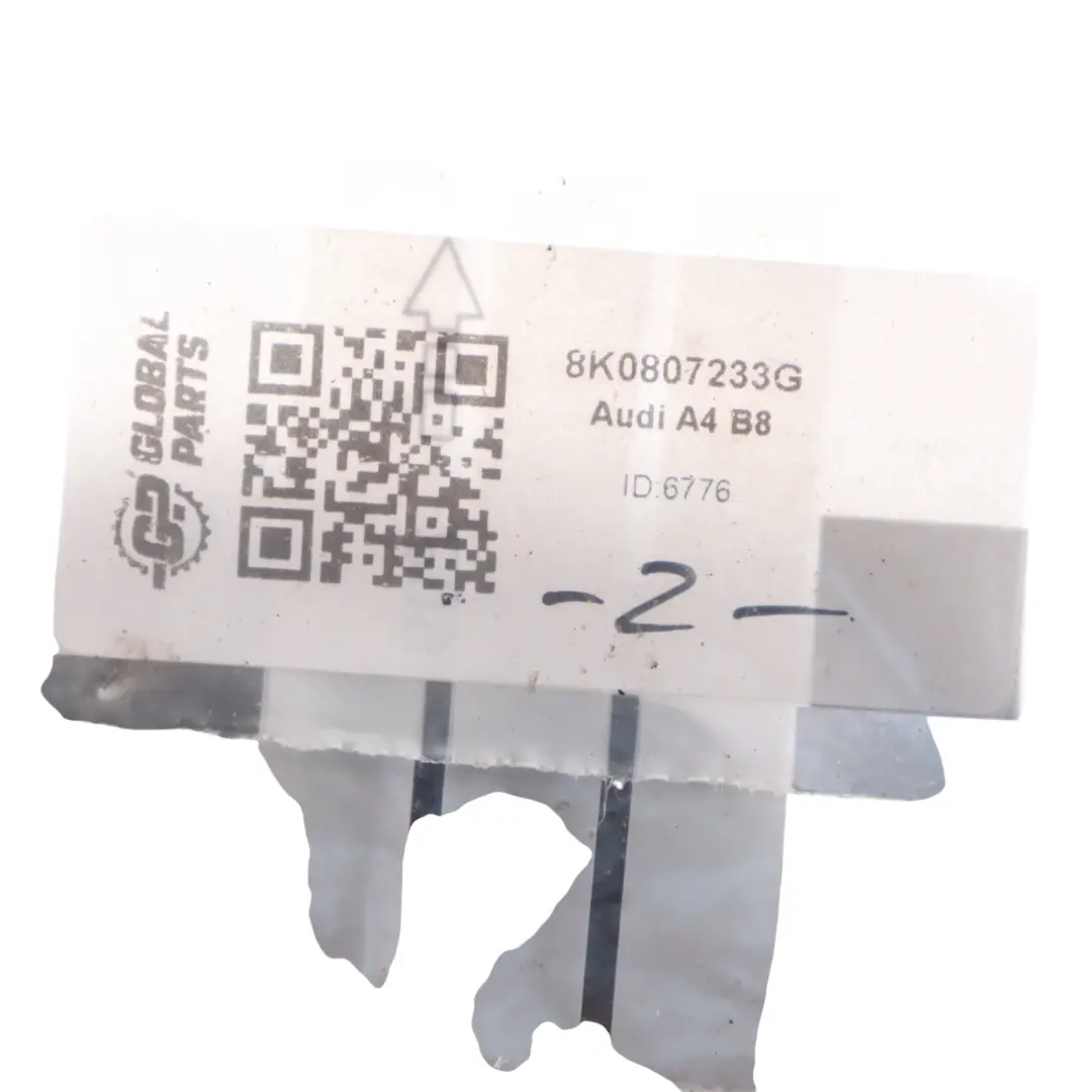 Front Bumper Centre Upper Grille Radiator Panel to Audi A4 B8 with Part number 8K0807233G Audi A4 B8 Front Bumper Centre Upper Grille Radiator Panel - SKU 8K0807233G - Part number 8K0807233G