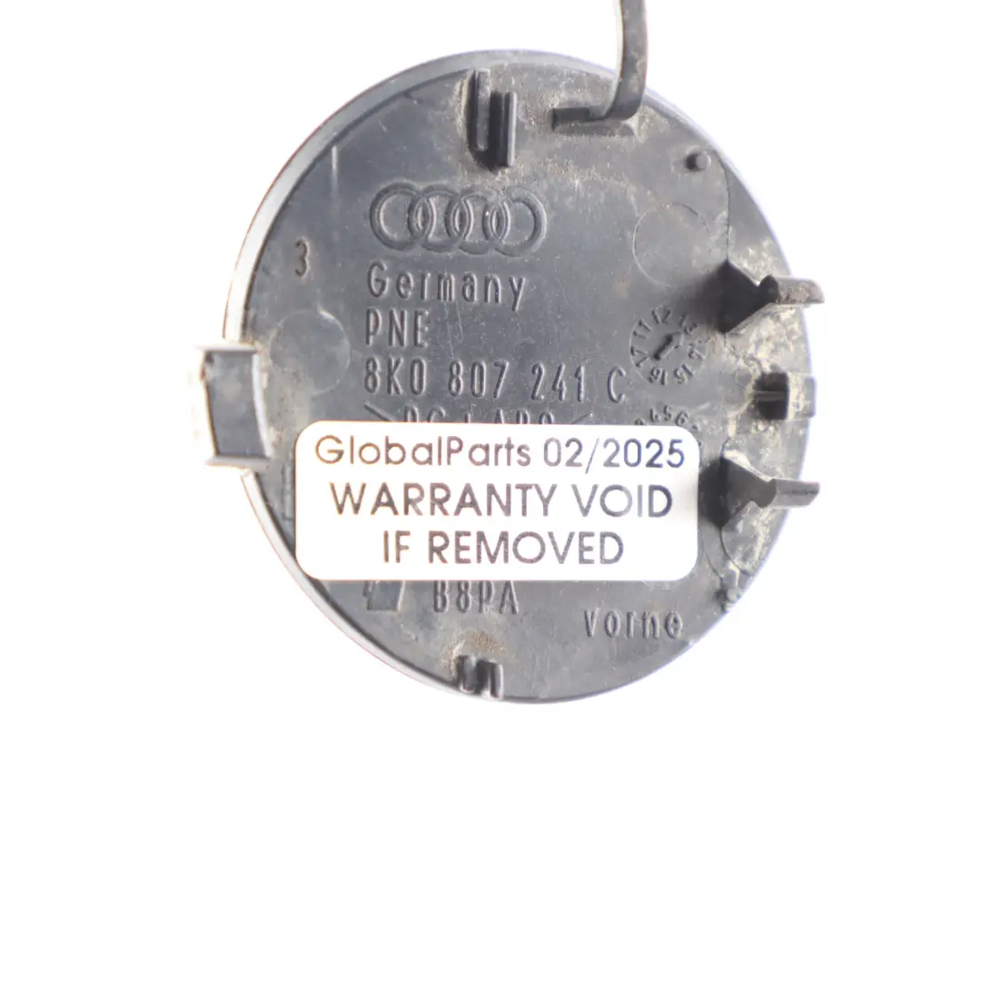 Front Bumper Flap Towing Eye Hook Cover Moonlight Blue X5R to Audi A4 B8 with Part number 8K0807241C Audi A4 B8 Front Bumper Flap Towing Eye Hook Cover Moonlight Blue X5R - SKU 8K0807241C-MOB - Part number 8K0807241C