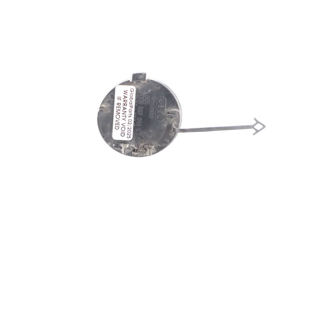 Front Bumper Flap Towing Eye Hook Cover Moonlight Blue X5R to Audi A4 B8 with Part number 8K0807241C Audi A4 B8 Front Bumper Flap Towing Eye Hook Cover Moonlight Blue X5R - SKU 8K0807241C-MOB - Part number 8K0807241C