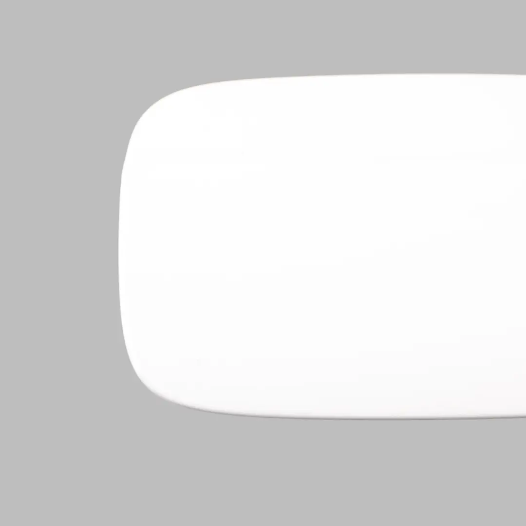 Audi A4 B8 Fuel Filler Flap Tank Cap Cover Ibis White - Y9C - SKU 8K0809907-IWH - Part number 8K0809907