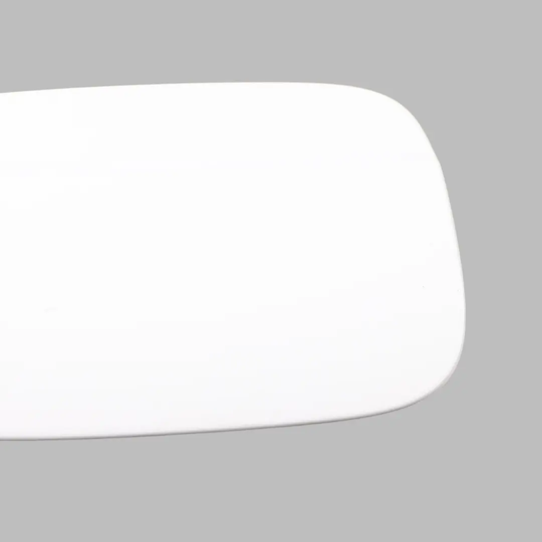 Audi A4 B8 Fuel Filler Flap Tank Cap Cover Ibis White - Y9C - SKU 8K0809907-IWH - Part number 8K0809907