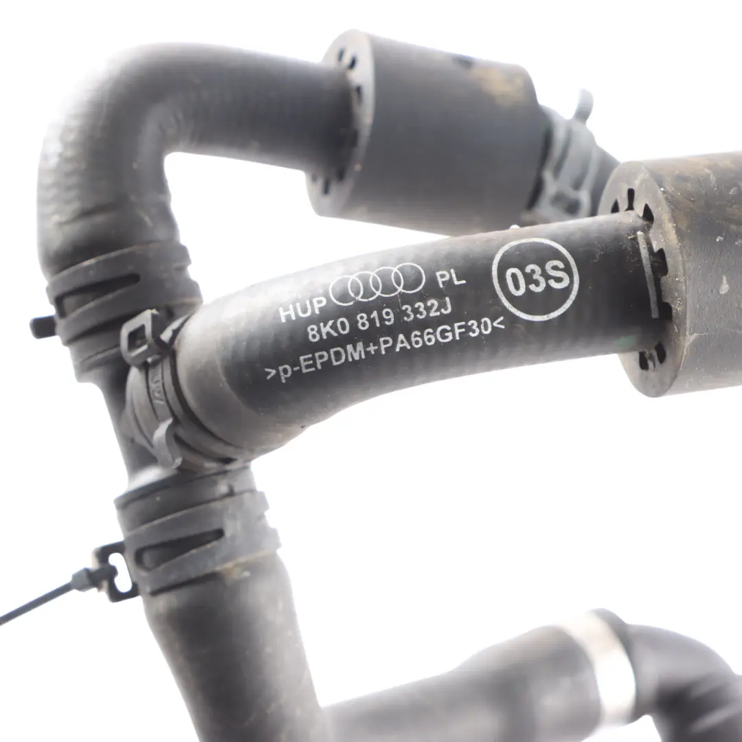 Audi A5 8F 2.0 TDI Water Hose Cooling Radiator Coolant Pipe Line - SKU 8K0819332J - Part number 8K0819332J