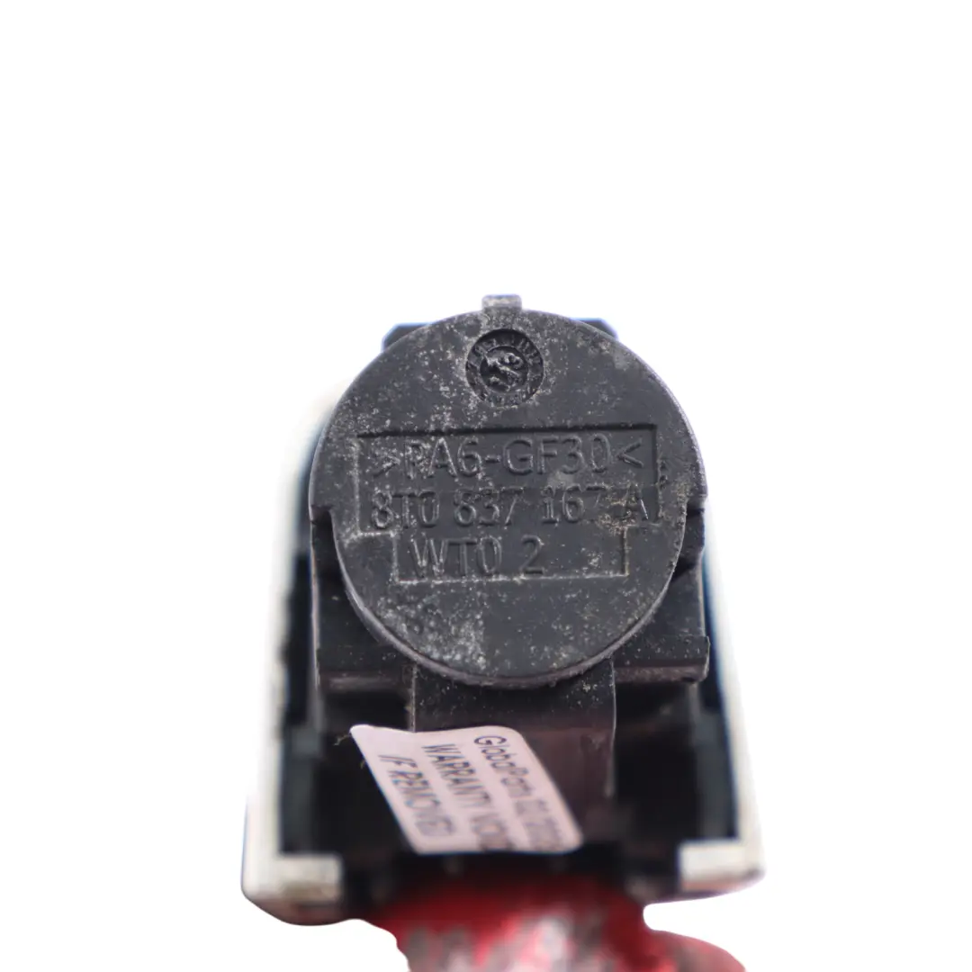 Griff Endkappe Abdeckung Vorne Hinten Beifahrer Amalfi Weiß - Y9K Audi A1 8X - SKU 8K0839879-AWH - Teilenummer 8K0839879