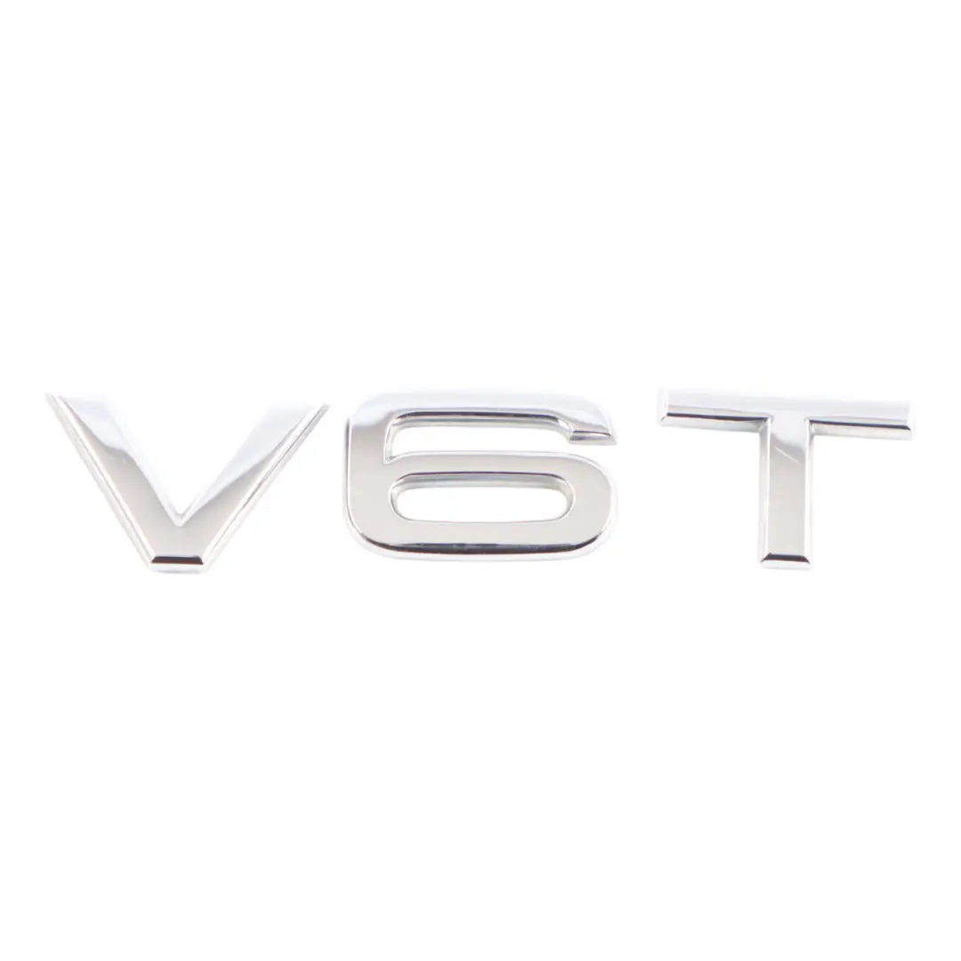 Audi S5 8T Rear Boot Trunk Lid Adhered Emblem Badge Lettering V6T - SKU 8K0853601 - Part number 8K0853601