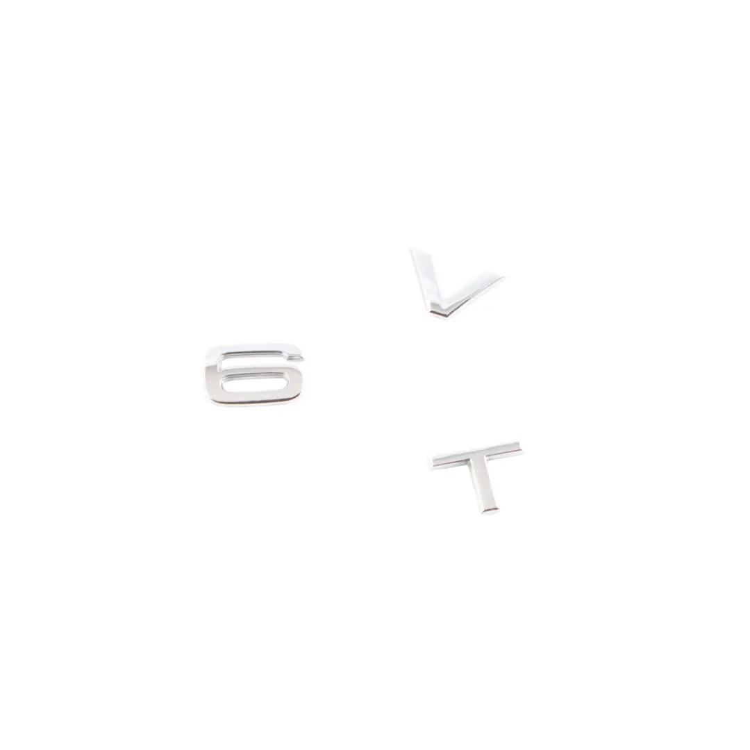 Audi S5 8T Rear Boot Trunk Lid Adhered Emblem Badge Lettering V6T - SKU 8K0853601 - Part number 8K0853601