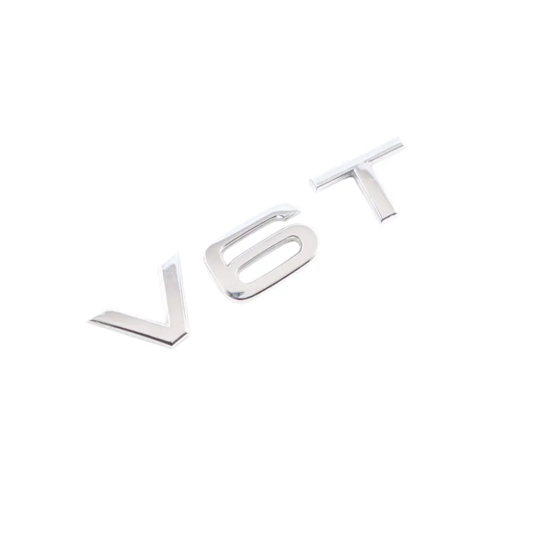 Audi S5 8T Rear Boot Trunk Lid Adhered Emblem Badge Lettering V6T - SKU 8K0853601 - Part number 8K0853601
