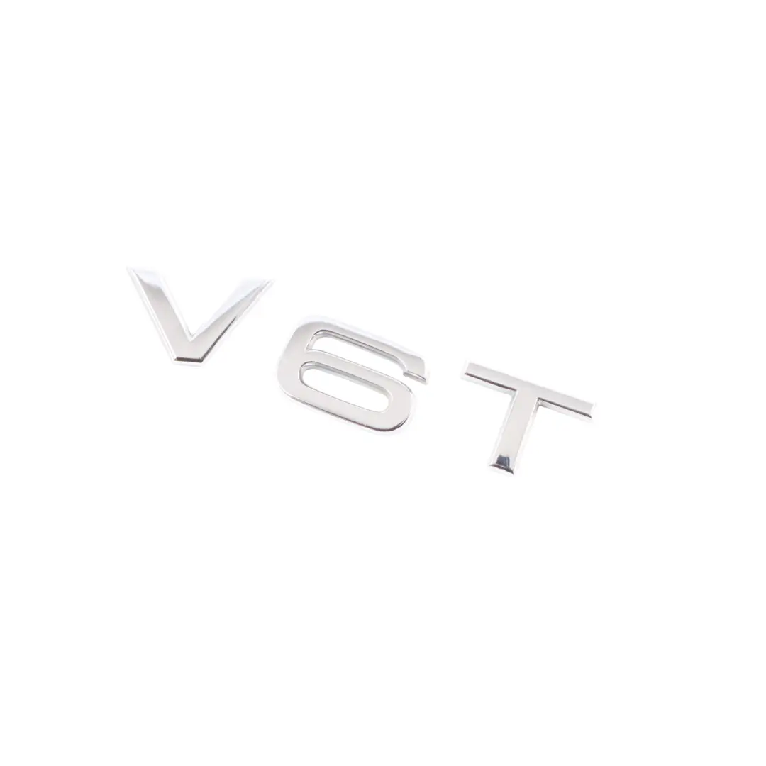 Posteriore Bagagliaio Portellone Emblema Lettering V6T per Audi S5 8T con numero di parte 8K0853601 Audi S5 8T Posteriore Bagagliaio Portellone Emblema Lettering V6T - SKU 8K0853601 - Numero di parte 8K0853601