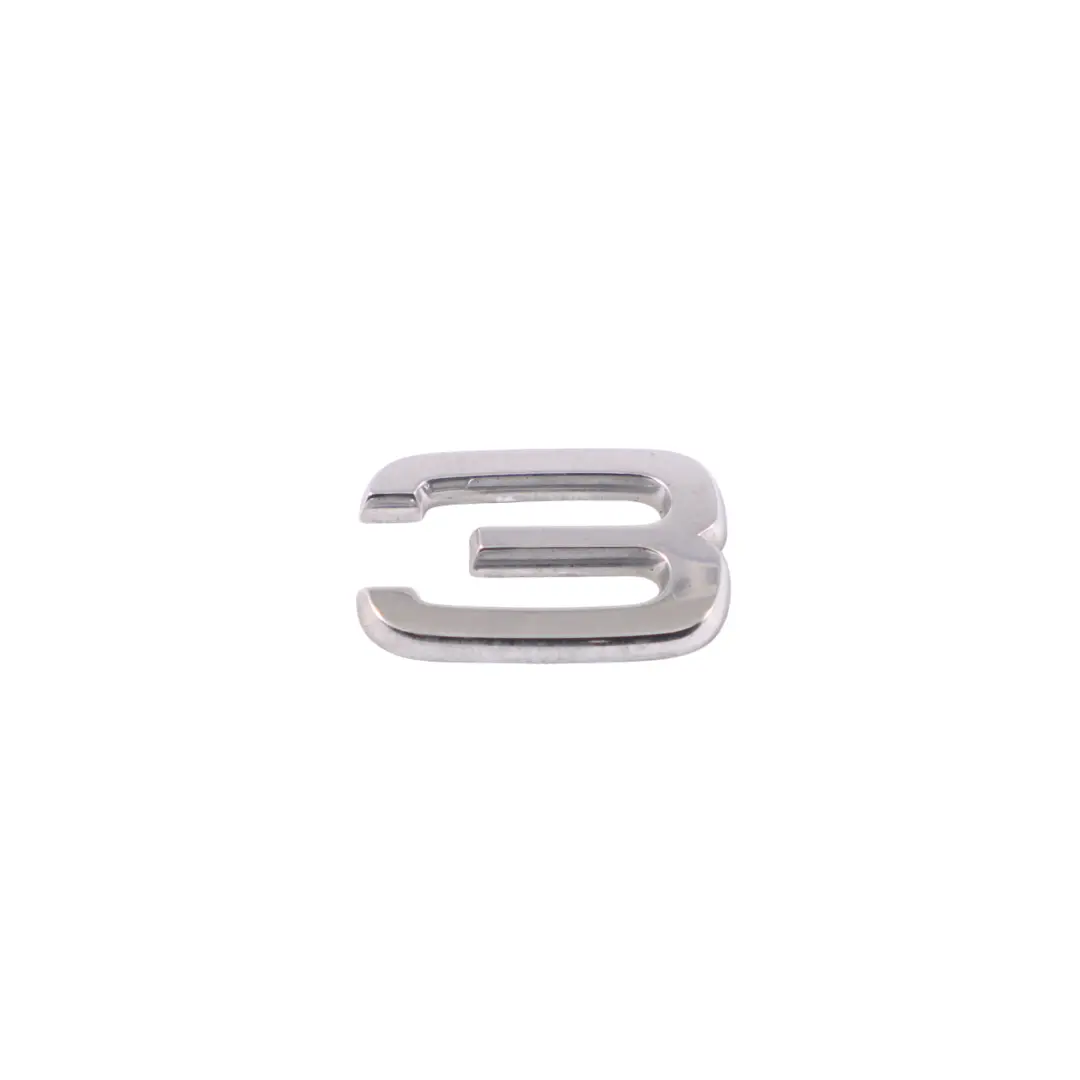 Audi A4 B9 35 TFSI Emblème de couvercle de coffre arrière Chrome - SKU 8K0853744A - Numéro de pièce 8K0853744A