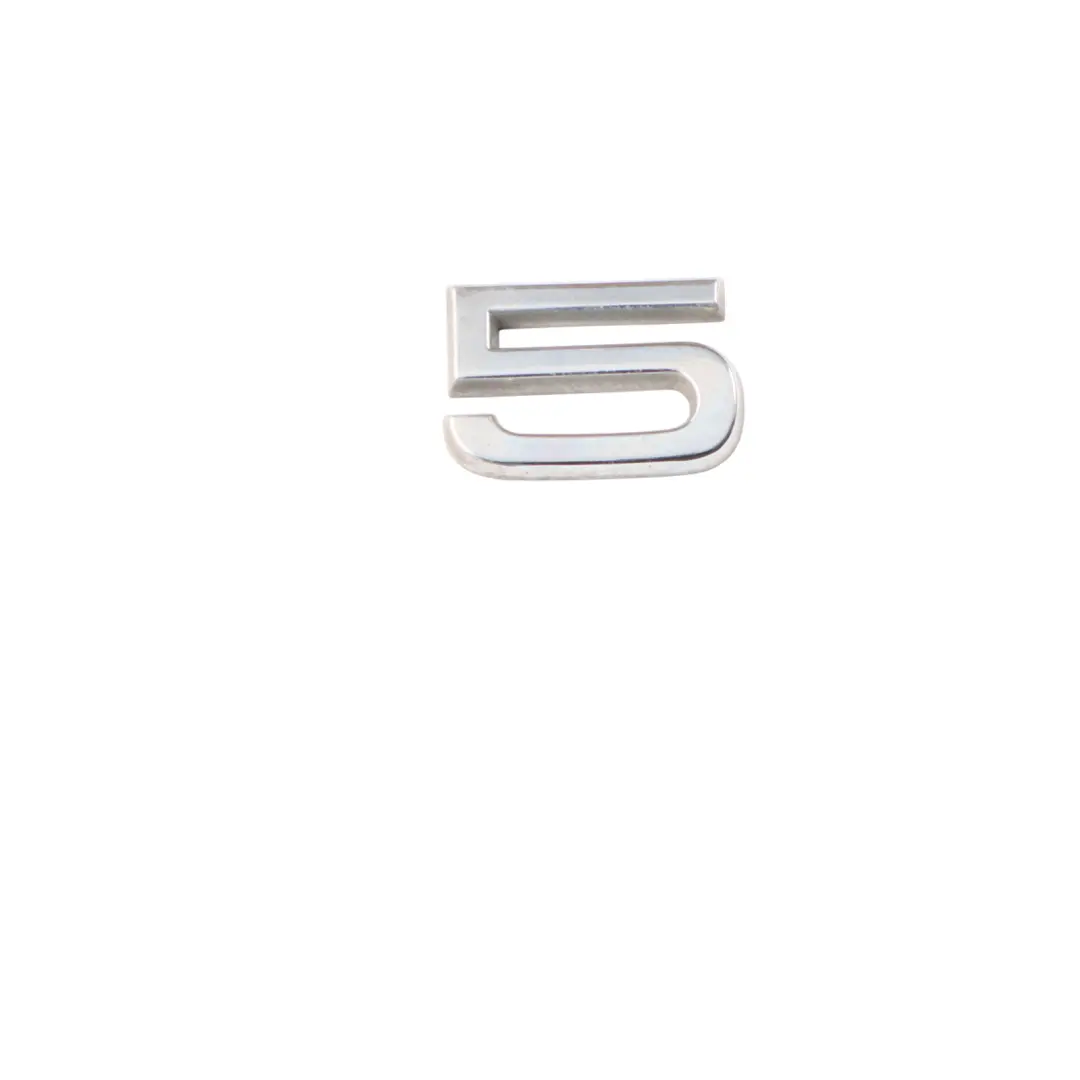 Audi A3 8V A4 B8 Diesel Rear Logo Emblem Lettering 35 TDI Chrome - SKU 8K0853744D - Part number 8K0853744D